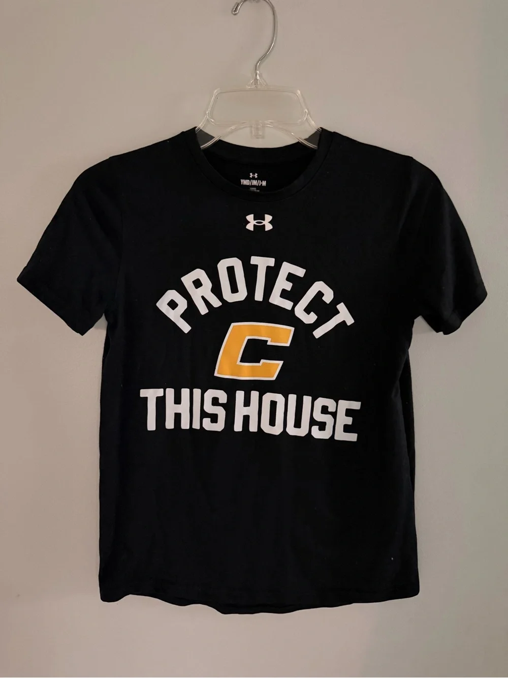 Under Armour Boy’s Black 'Protect This House' Graphic Tee